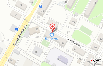 Фирменный магазин Ермолино в Чкаловском районе на карте