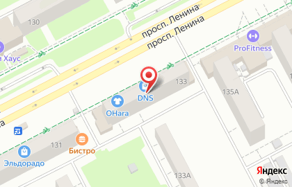 Туристическая компания Дом-Экспресс на проспекте Ленина на карте