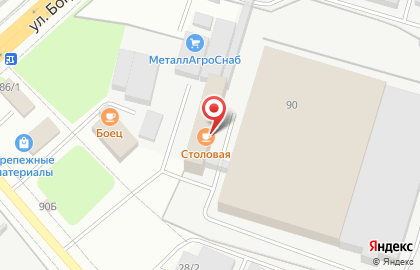 Оптово-розничная фирма КАРБОГЛАСС на улице Богдана Хмельницкого на карте