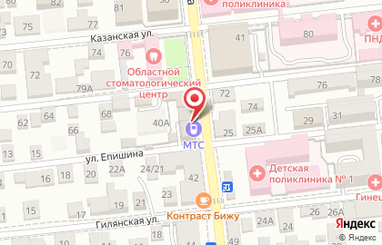 Салон ОртоИзделия на улице Кирова на карте