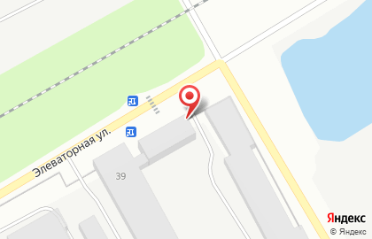 Торговая компания Фаубеха на Элеваторной улице на карте