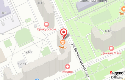 Магазин японской кухни Neko в Рязанском районе на карте