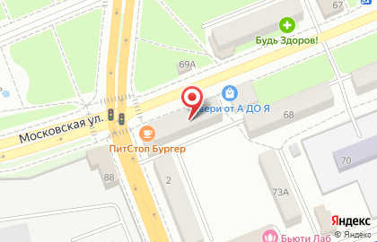 Компания Перспектива на Московской улице на карте