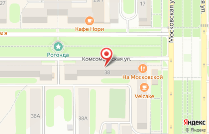 Моя семья на Комсомольской на карте