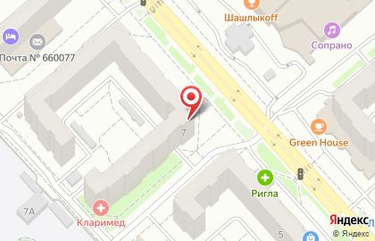 Торгово-сервисный центр Айфоника в Советском районе на карте