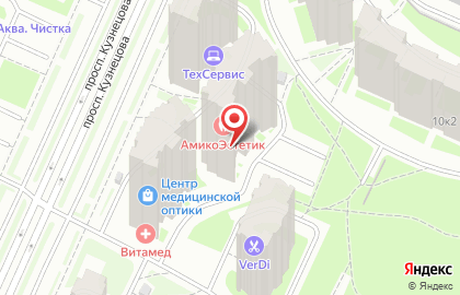 Магазин Вологодские продукты в Красносельском районе на карте