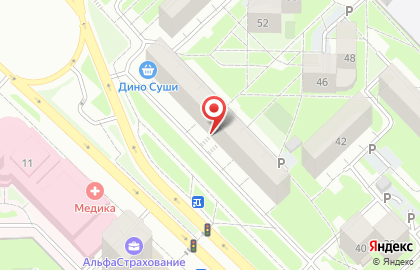Инди-пивоварня Калинкино на Кузнецкстроевском проспекте на карте