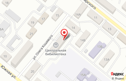 Центральная библиотека в Уфе на карте