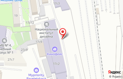 Домовой на Павелецкой на карте
