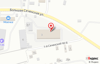 Магазин автотоваров Emex в Волжском районе на карте
