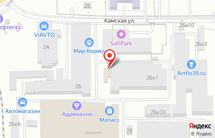 Кафе быстрого питания в Московском районе на карте