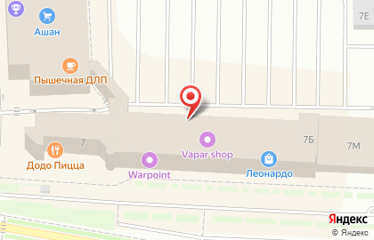 Магазин Parkis в Приморском районе на карте