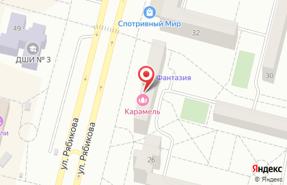Парикмахерская Фантазия в Центральном районе на карте