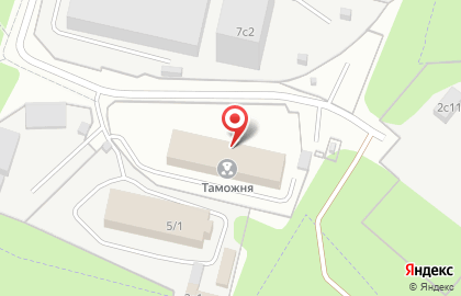 Краснознаменский таможенный пост на карте