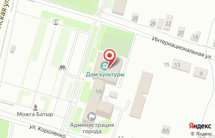 Районный дом культуры в Ижевске на карте