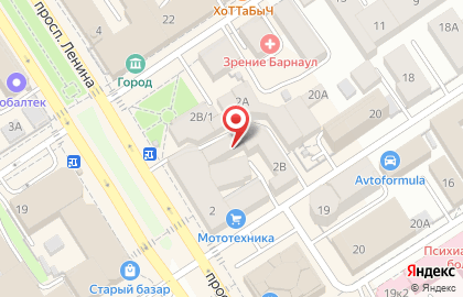 Престиж на проспекте Ленина на карте