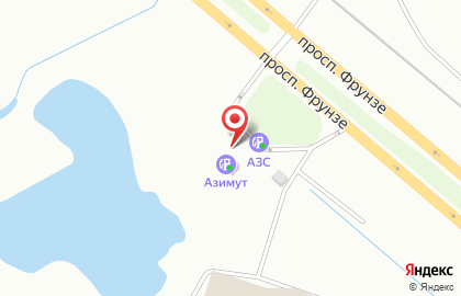 АЗС в Ярославле на карте