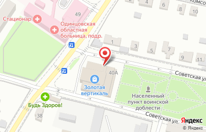 Южный двор на Пролетарской улице на карте