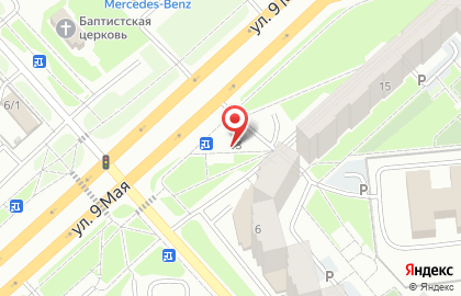 Магазин фруктов и овощей в Советском районе на карте