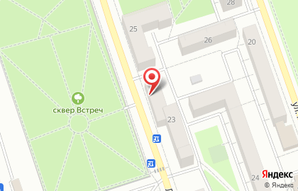 Продовольственный магазин в Москве на карте