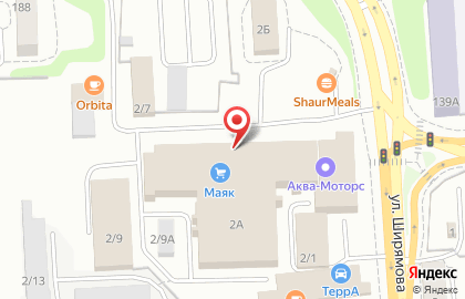 Спортивный клуб Единоборец в Октябрьском районе на карте