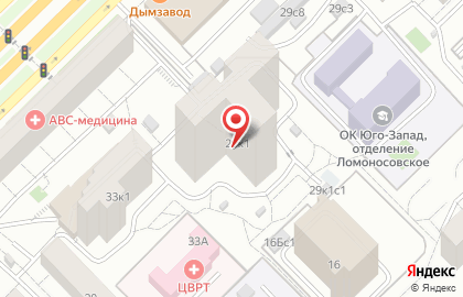 ООО АВТОБРИГ на проспекте Вернадского на карте