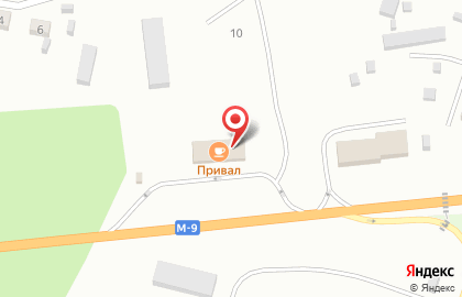Кафе Привал на улице Дзержинского на карте