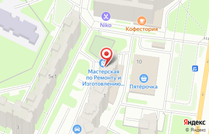 Торгово-сервисная компания Андекс на карте