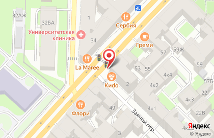 Суши-бар Киdo на Суворовском проспекте на карте