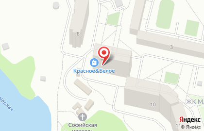 Магазин Красное & Белое в Москве на карте