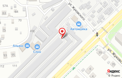 Автомойка Слон во Владимире на карте
