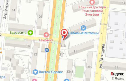 Астраханские деликатесы на улице Савушкина, 31а на карте