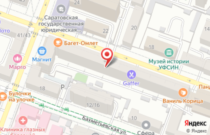 Подростковый клуб Ровесник в Октябрьском районе на карте