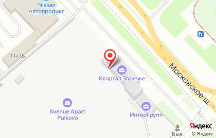 Магазин Декатлон на Московском шоссе на карте