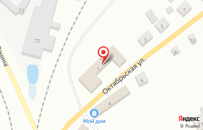 Мини-гостиница Вояж, гостиница на Октябрьской улице на карте