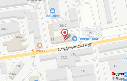 Торгово-монтажная компания Дорс на Студенческой улице на карте