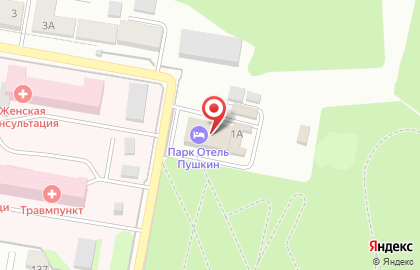 Парк-отель Пушкин на карте