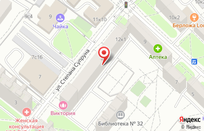 Салон красоты #Цаца_Бьюти24 на улице Степана Супруна на карте