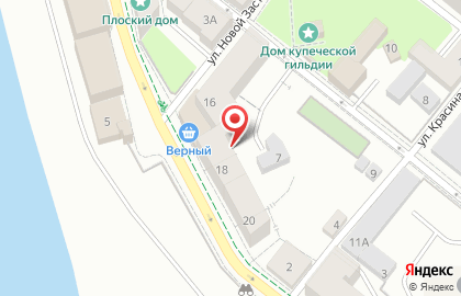 Бригантина в Выборге на карте