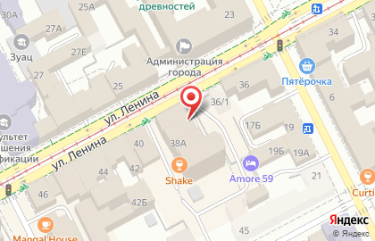 Туристическое бюро Ассоль в Ленинском районе на карте