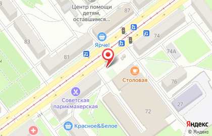 Магазин по продаже цветов в Кузнецком районе на карте