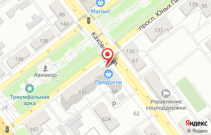 Пенная лавка, ИП Волков В.А. на Каховской улице на карте