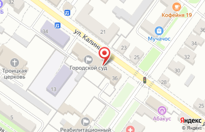 Городской суд в Гусь-Хрустальном на карте