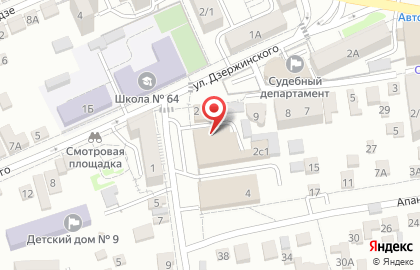 Автосервис в Ставрополе на карте
