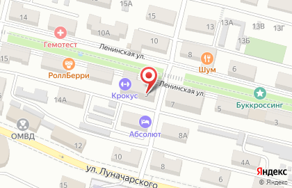 Салон красоты Durman на Ленинской улице на карте