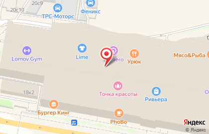 Аттракцион Паровозик на Автозаводской улице на карте