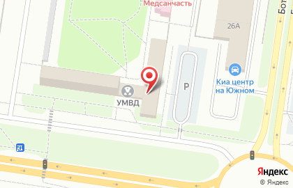 Банкомат АВТОВАЗБАНК, Автозаводский район на Южном шоссе, 26 на карте