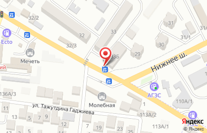 Ресторан быстрого питания Grill House в Буйнакске на карте