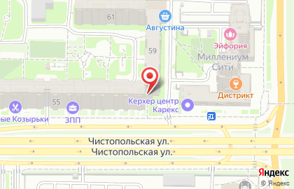 Аптека Планета здоровья на Чистопольской улице на карте