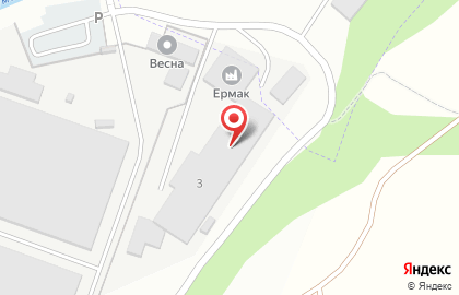 Производственная компания Ермак на Тепличной улице на карте